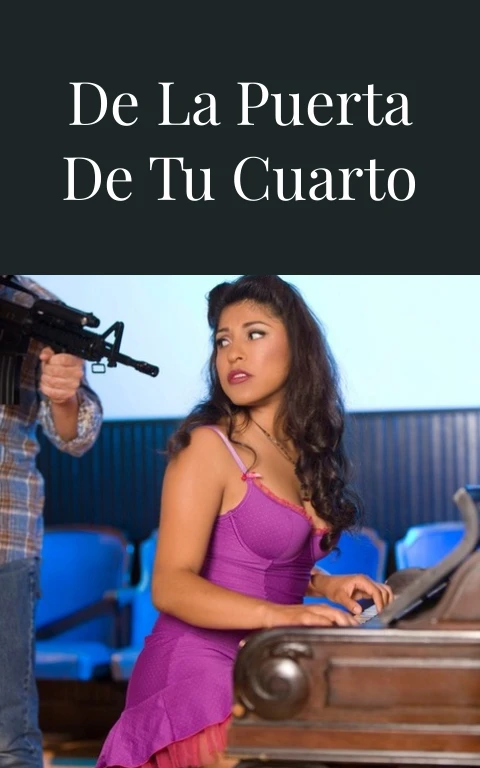 Por la rendija  de la puerta de tu cuarto entreabierta